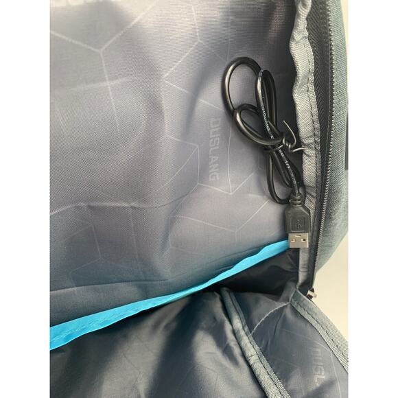 Duslang 17" Travel Laptop Backpack Water Resistant Phone USB Charger Anti-Theft - Picture 2 of 9